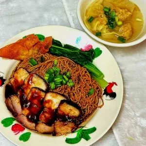 叉烧云吞面